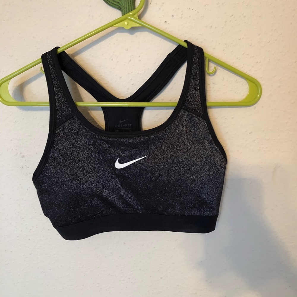 Nike dri fit shimmer sports bra